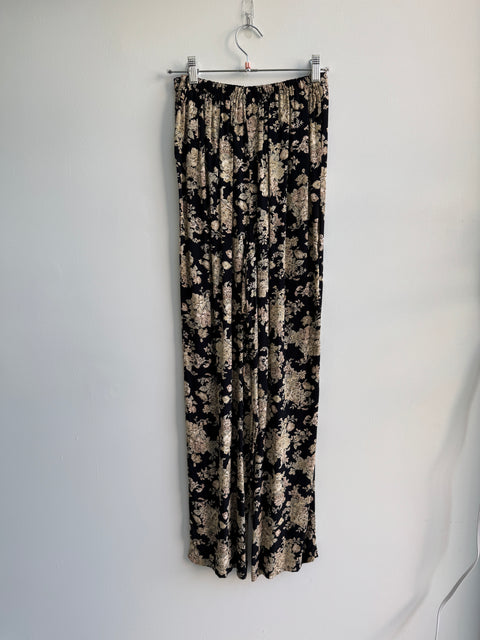90s Carole Little Floral Pants