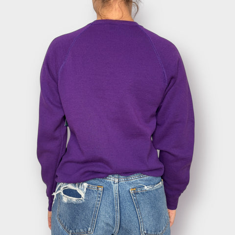 90s Lee Purple Vegas Sweatshirt Size M