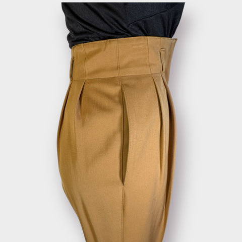 70s GIANNI VERSACE Camel/Tan Trousers size XS