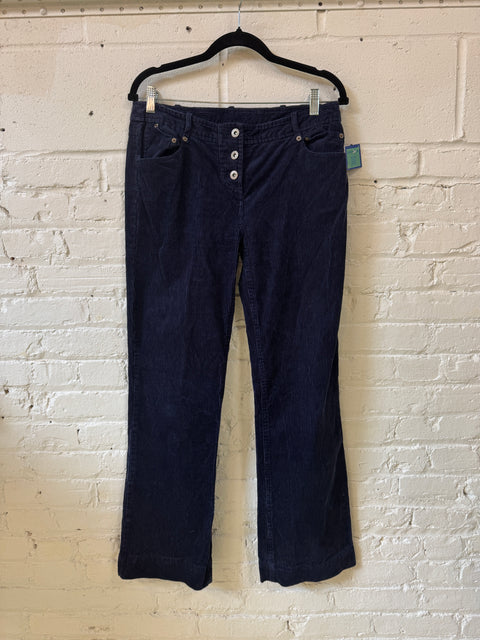 oviesse Navy Corduroy Pants Size 8