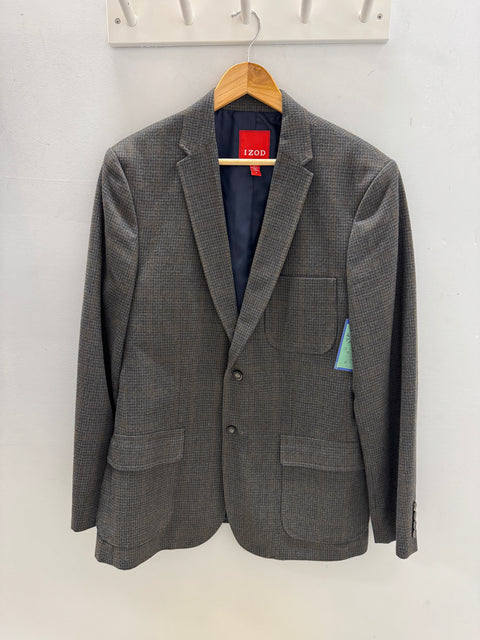 00s IZOD Plaid Blazer Size M