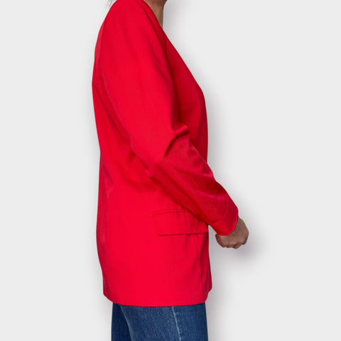 80s Pendleton Red Double Breasted Blazer