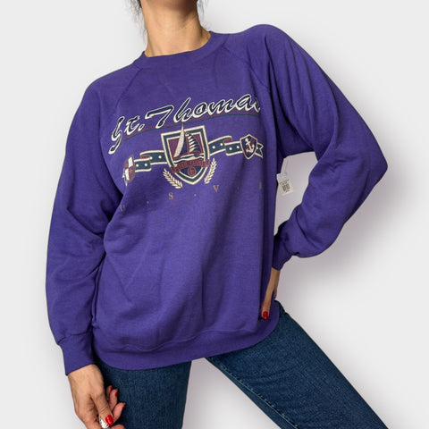 90s Hanes St. Thomas Purple Crewneck size L