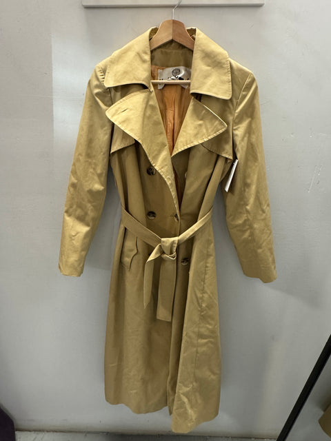 80s Hollywood Tan Trench Size XS