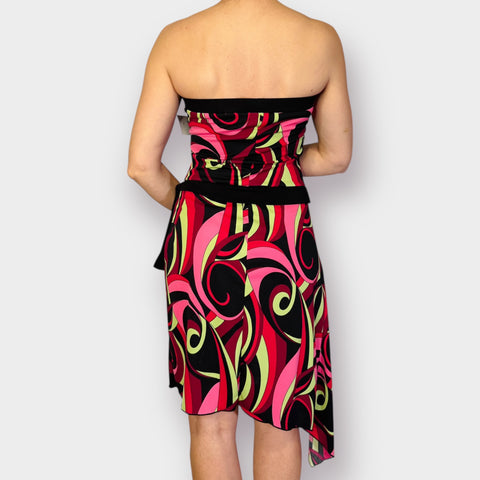 90s My Michelle Strapless "Pucci" Dress Size L