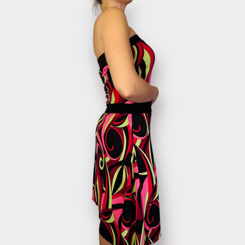 90s My Michelle Strapless "Pucci" Dress Size L
