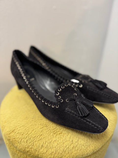 Vintage PRADA Suede Loafers Size 9.5