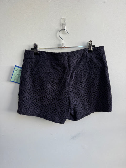 00s Dalia Black Lace Shorts Size XS