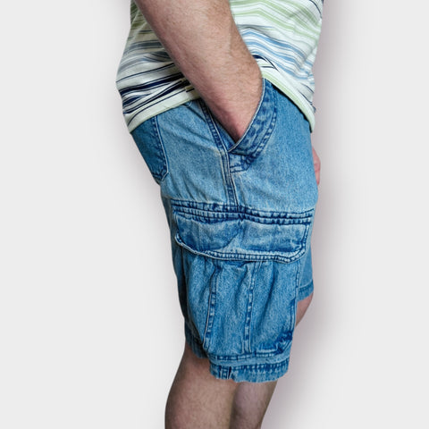 90s Sun River Cargo Jorts Size 34