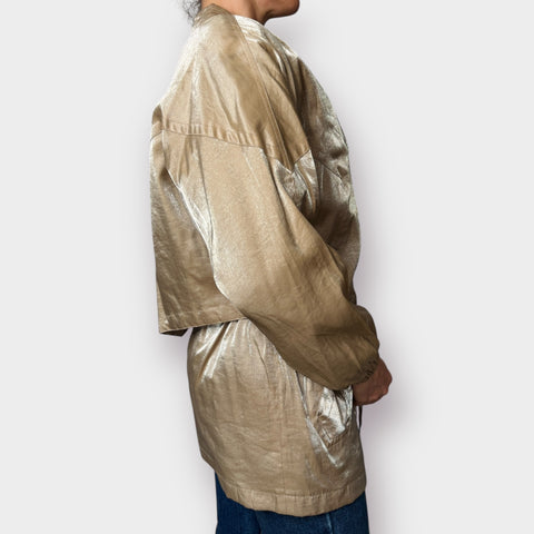 90s Braetan Tan Iridescent Jacket Size L