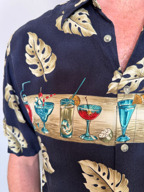 Pierre Cardin Drink Shirt Size M