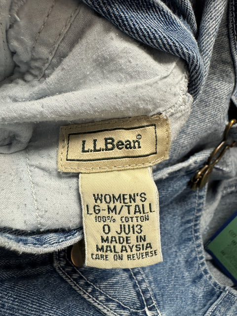 Y2K L.L. Bean Denim Overalls Size L Tall