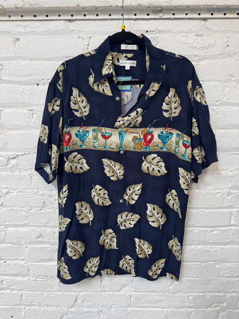 Pierre Cardin Drink Shirt Size M