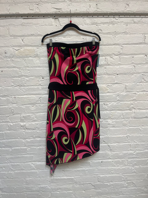 90s My Michelle Strapless "Pucci" Dress Size L