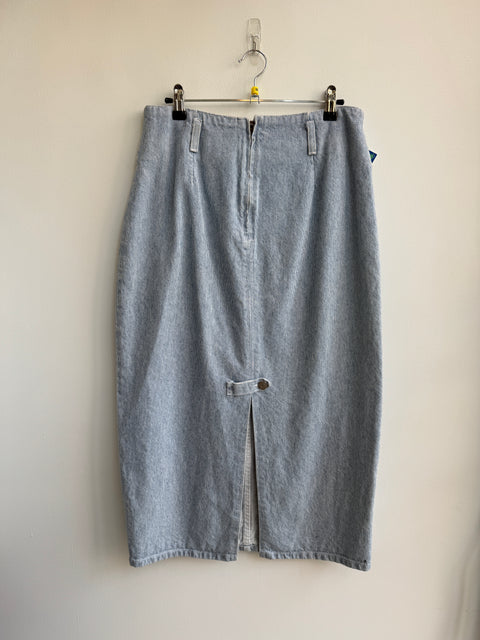 90s Vivaldi Lightwash Maxi Jean Skirt Size S