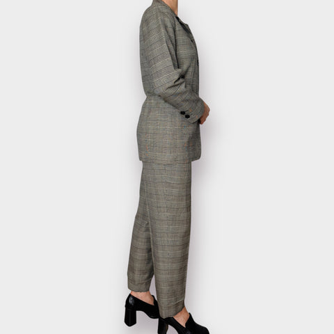 90s Harve Bernard Plaid Suit Size S/M