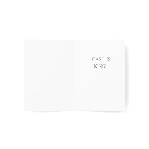 DIGITAL DOWNLOAD Vintage Thrift Lover Cash Card