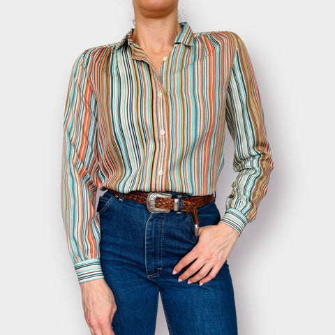 70s Levi's striped Button Down Size M