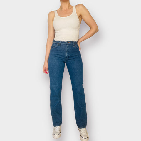 80s Wrangler Medium Wash Jeans Size 28”