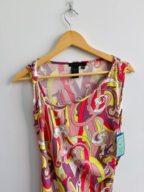 2000s Parallel Asymmetrical Dress