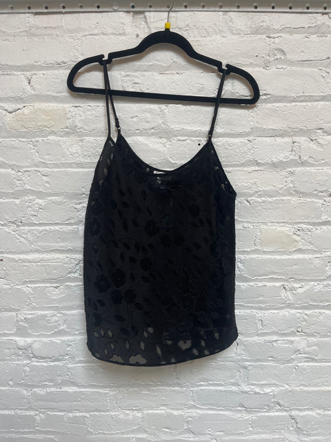 90s Cinema Black Cami Top Size M