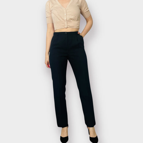90s Pendleton black Wool slacks Size S