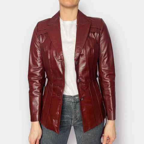 70s Wilsons Leather Cognac Leather Jacket