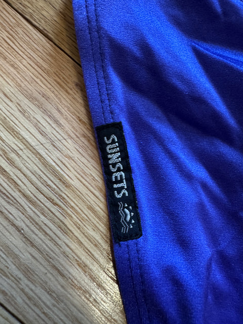 90s Sunsets Purple Pink Bikini Size M/L