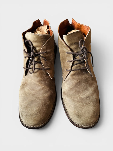 Fiorintini + Baker Brown chukka boots Size 10