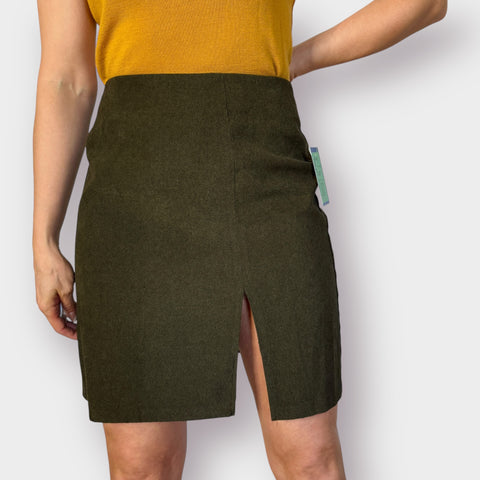 90s ilyza Olive Green Skirt Size L