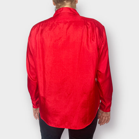 90s Blvd East Red Blouse
