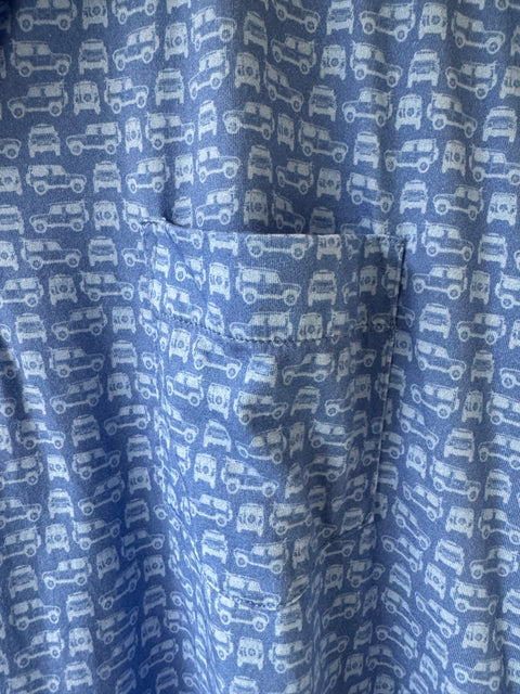 Peter Millar Blue Car Polo Size L