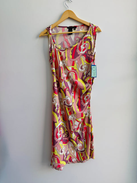 2000s Parallel Asymmetrical Dress