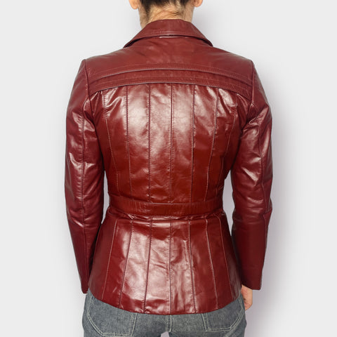 70s Wilsons Leather Cognac Leather Jacket