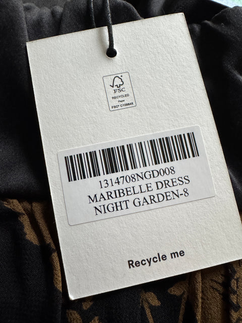 Reformation Maribelle Dress Night Garden Size 8