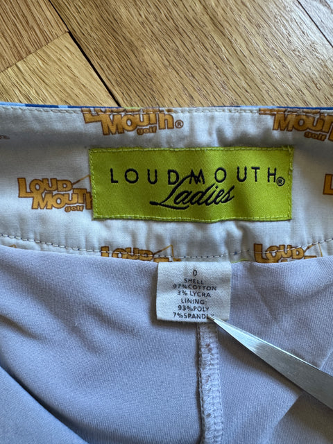 00s Loudmouth Blue Skort Size 0