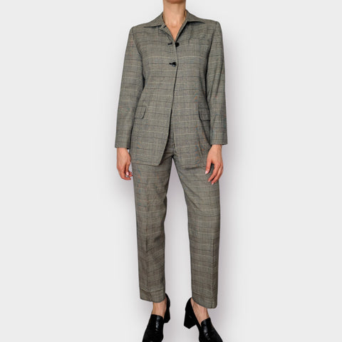 90s Harve Bernard Plaid Suit Size S/M