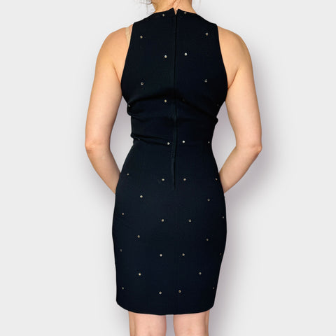 90s Steven Stolman Black Dress with Jewels Size M