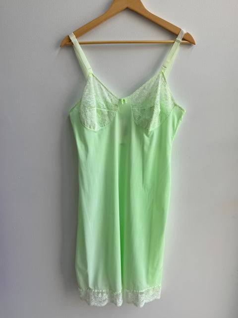 80s Phil Maid Lime Slip Size L