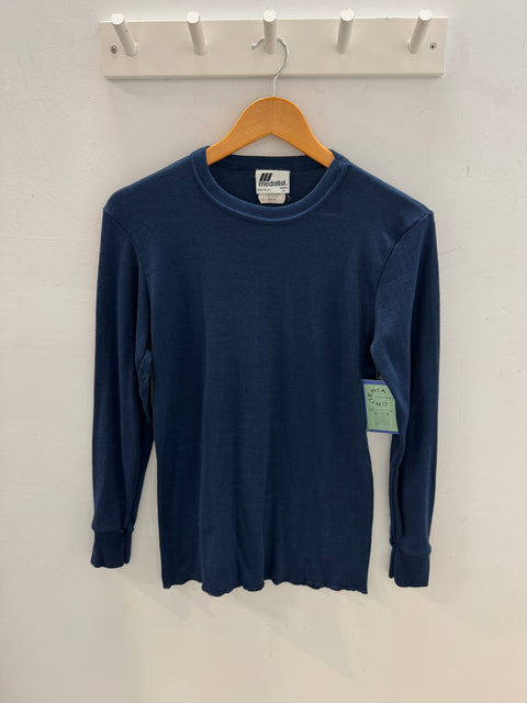 80s Medalist Navy Long Sleeve Top