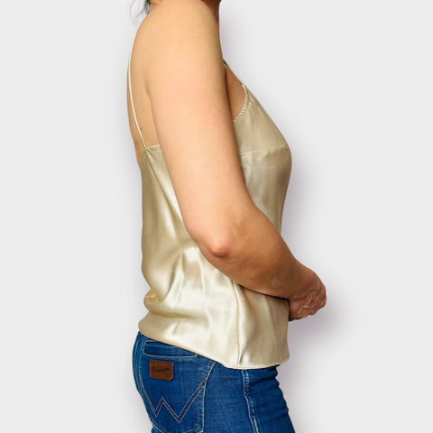 Joseph Ribkoff Champagne Cami Top Size 8