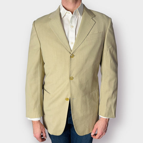 90s Donna Karan Tan Blazer Size 40L