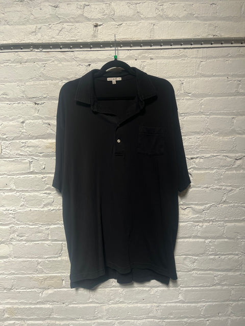 Peter Millar Black Polo Size XL