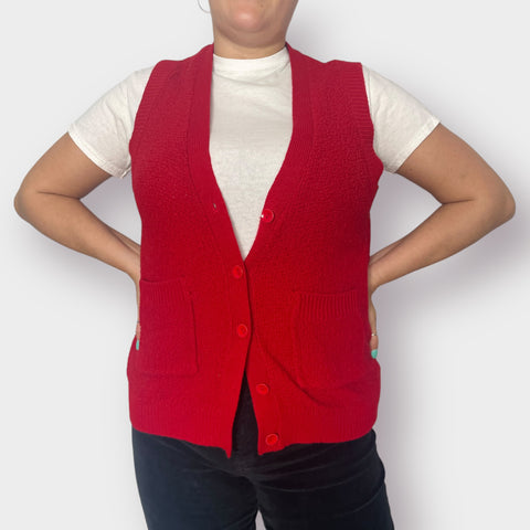 National Red Sweater Vest
