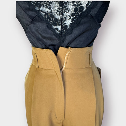 70s GIANNI VERSACE Camel/Tan Trousers size XS