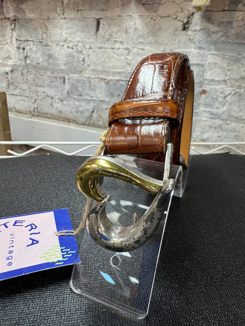 Brighton Heart Buckle Leather Belt