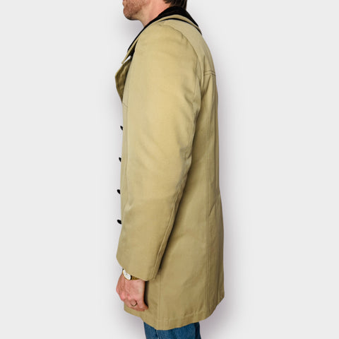 70s London Fog Faux Fur Lined Coat Size 38