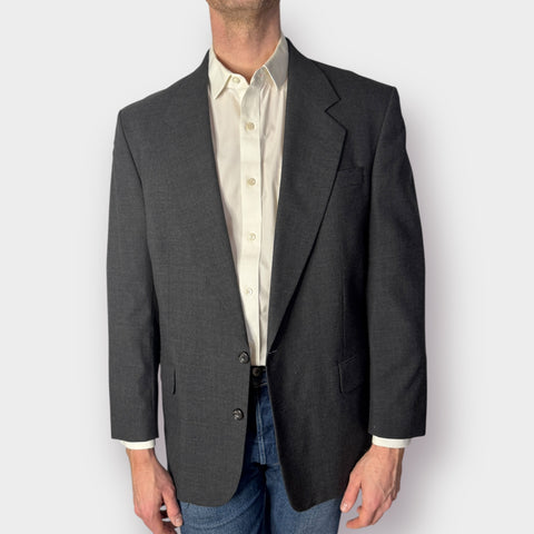 Oscar de la Renta Gray Blazer Size 42R