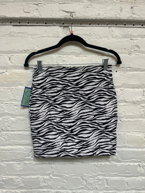 90s Ambiance Zebra Mini Skirt Size S