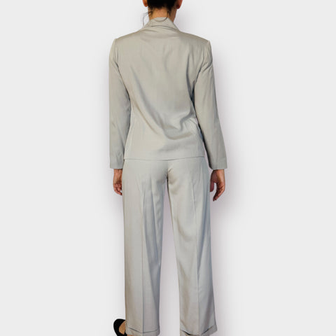 90s B. Moss Gray Pants Suit Size S